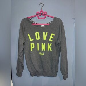 Victoria's Secret Pink Gray Top
